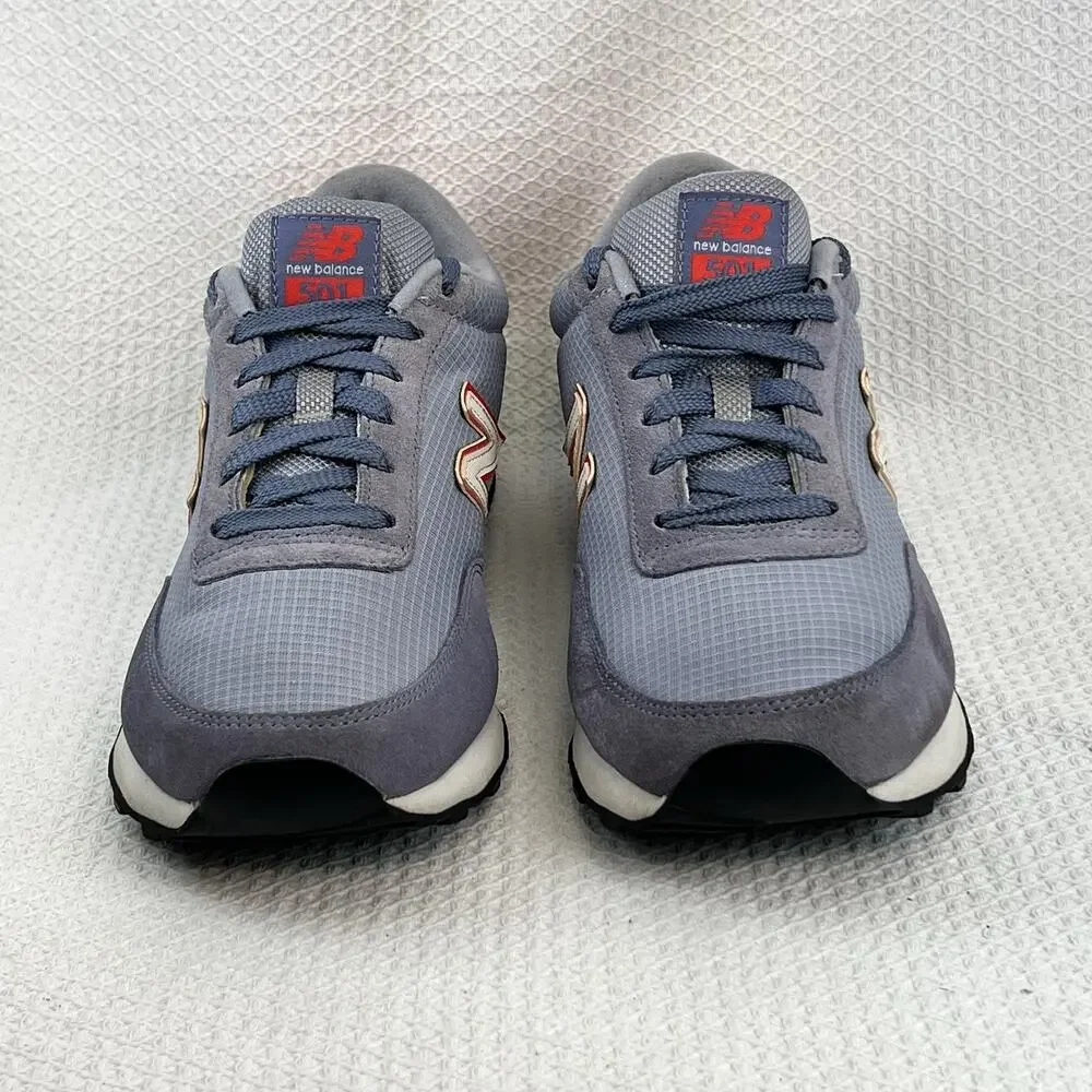 New Balance 501 WL501SRB Gray Red Sneakers Women’s Size 9 EU 40 Running